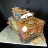 Tow Mater from the Disney Movie, CARS & CARS 2 made for a 3 year olds birthday!