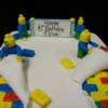 Closer look at the Lego Birthday Cake. 