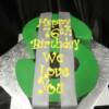 Dollar Sign Sculpted Cake- the client requested this cake to have gift cards placed into this cake, like the money cakes she used to get as a kid...so of course we did it!