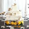 White Orchid cake. Picture taken and supplied by Adrain Photography