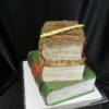Harry Potter Stacked Books Birthday Cake